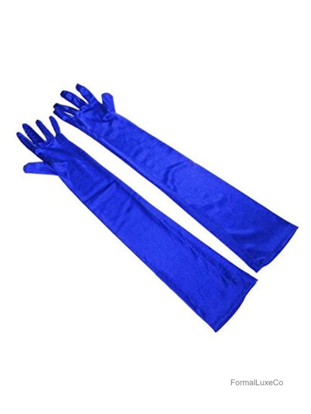 Long Satin Evening Gloves 52cm Retro Formal Opera Party Wedding Gloves